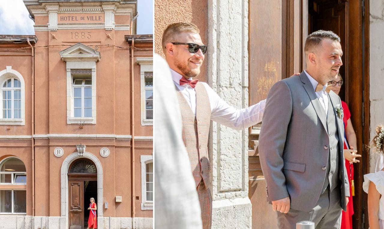 mariage à la mairie de Yenne