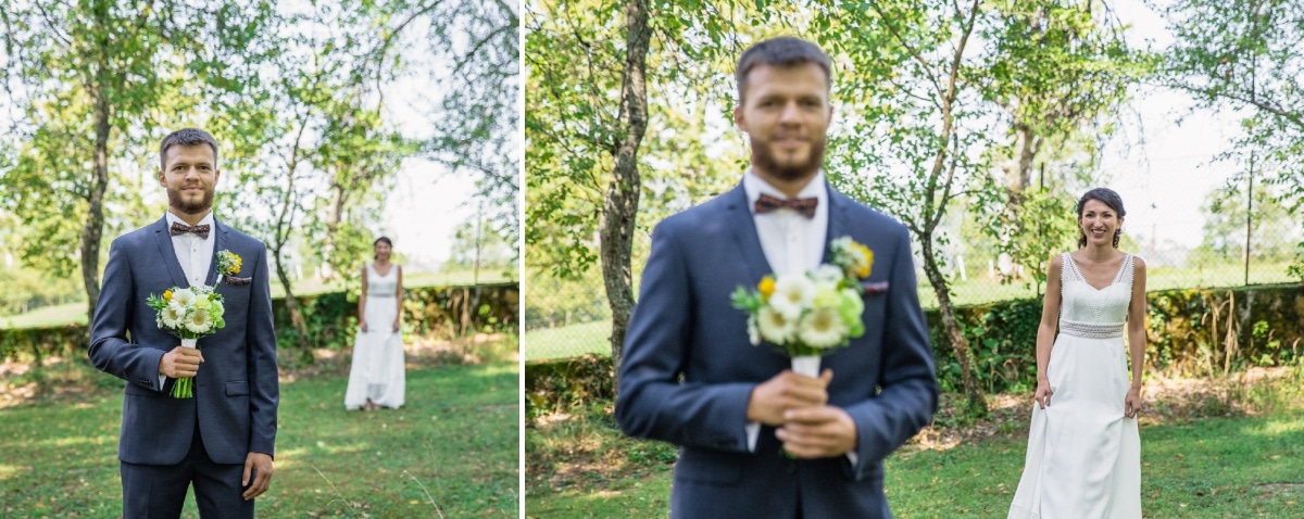 découverte mariés parc chateau saint offenge