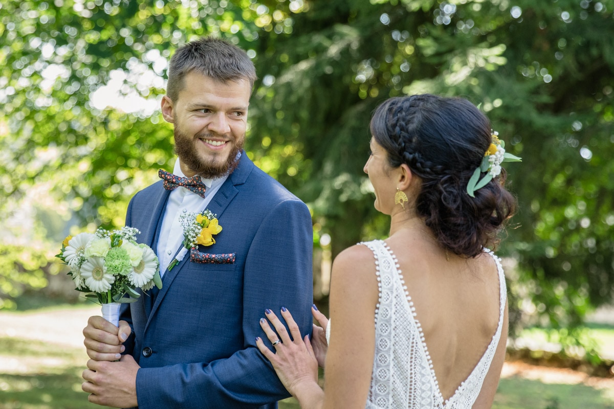first look mariage chateau saint offenge