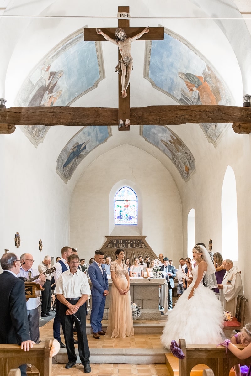 mariage haute savoie église