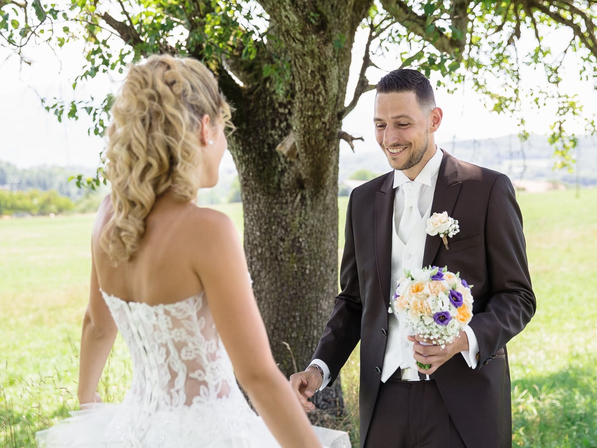 mariage haute-savoie first look