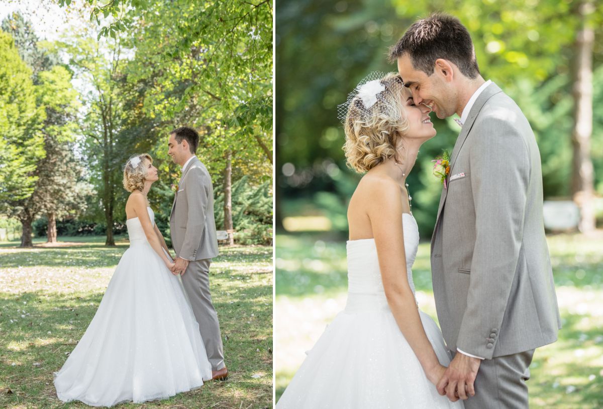 photos des mariés au clos de florie