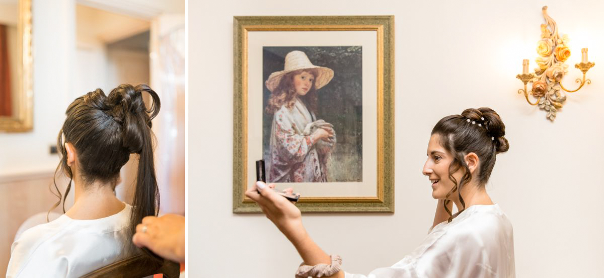 maquillage et coiffure chambre nuptiale