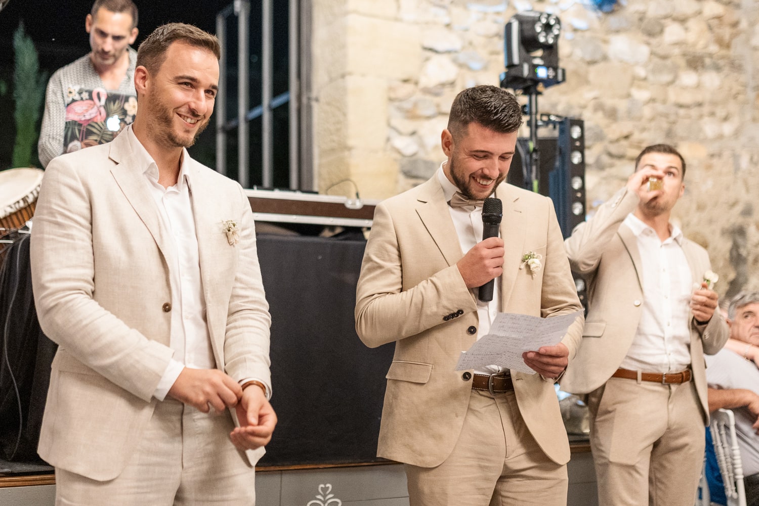 discours des témoins du mariage