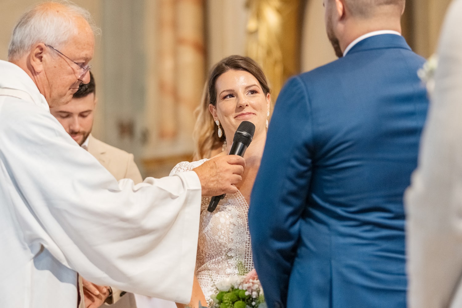 échange des voeux des mariés