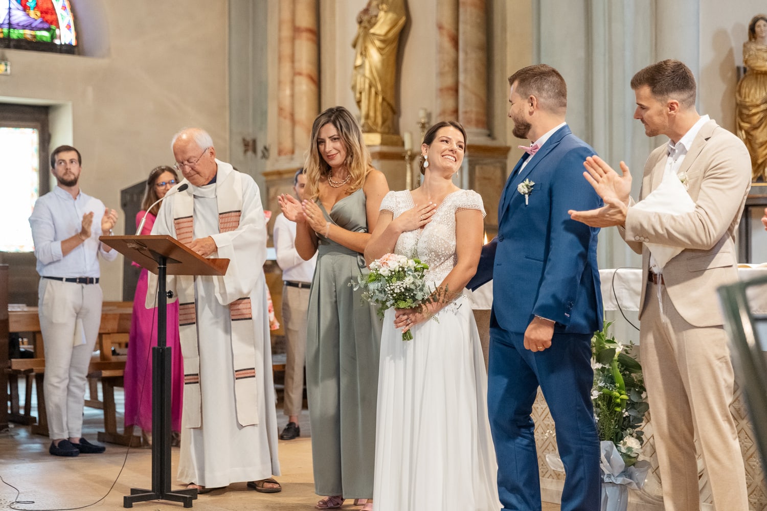 cérémonie religieuse à la Motte Servolex