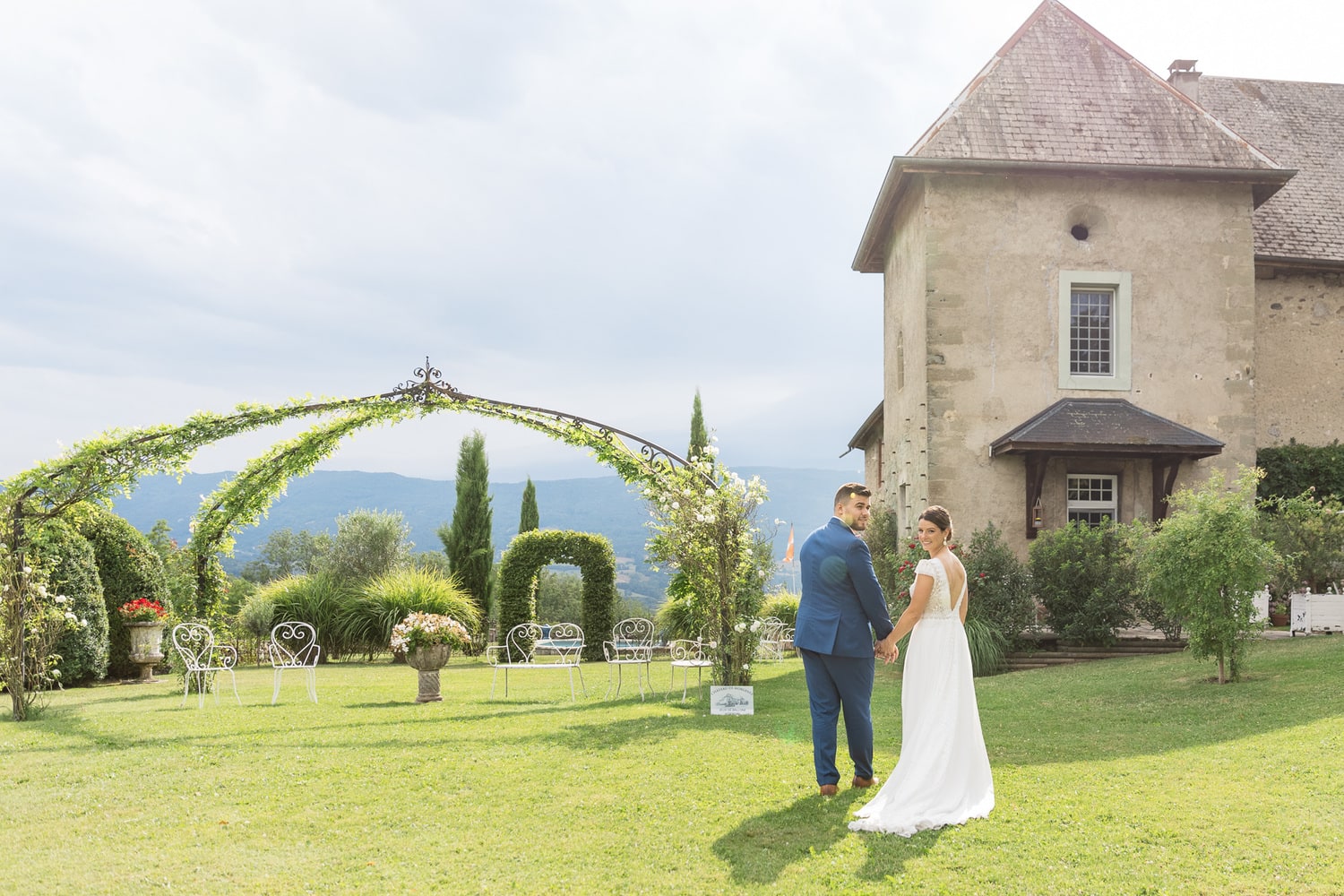 mariage au château de Morgenex