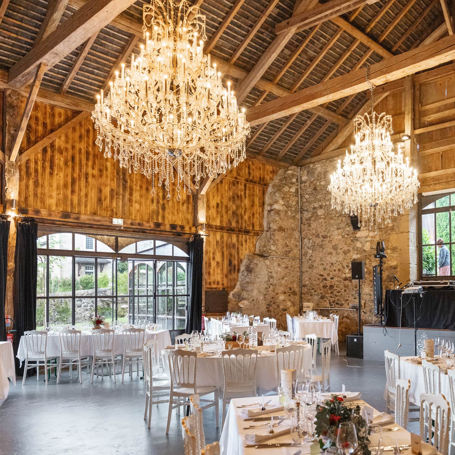 salle du château de Morgenex