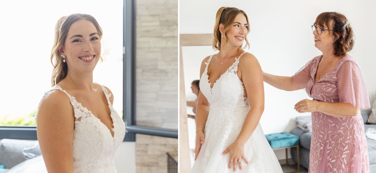 portraot de la mariée