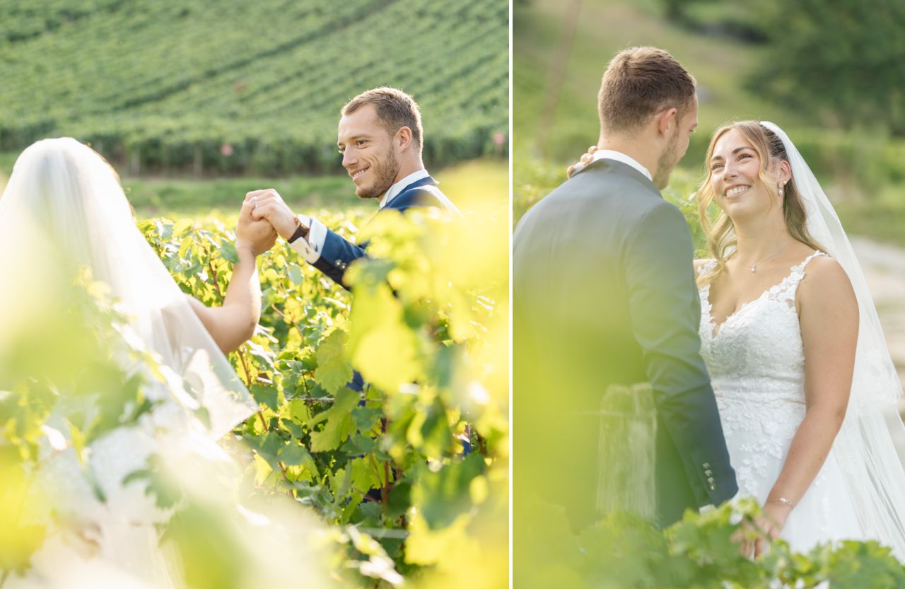 mariés dans les vignes