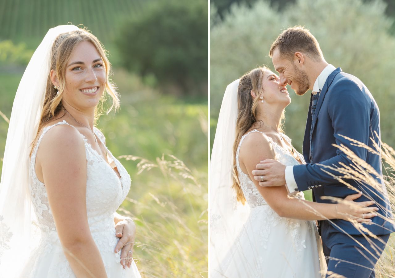 portait et photo de couple