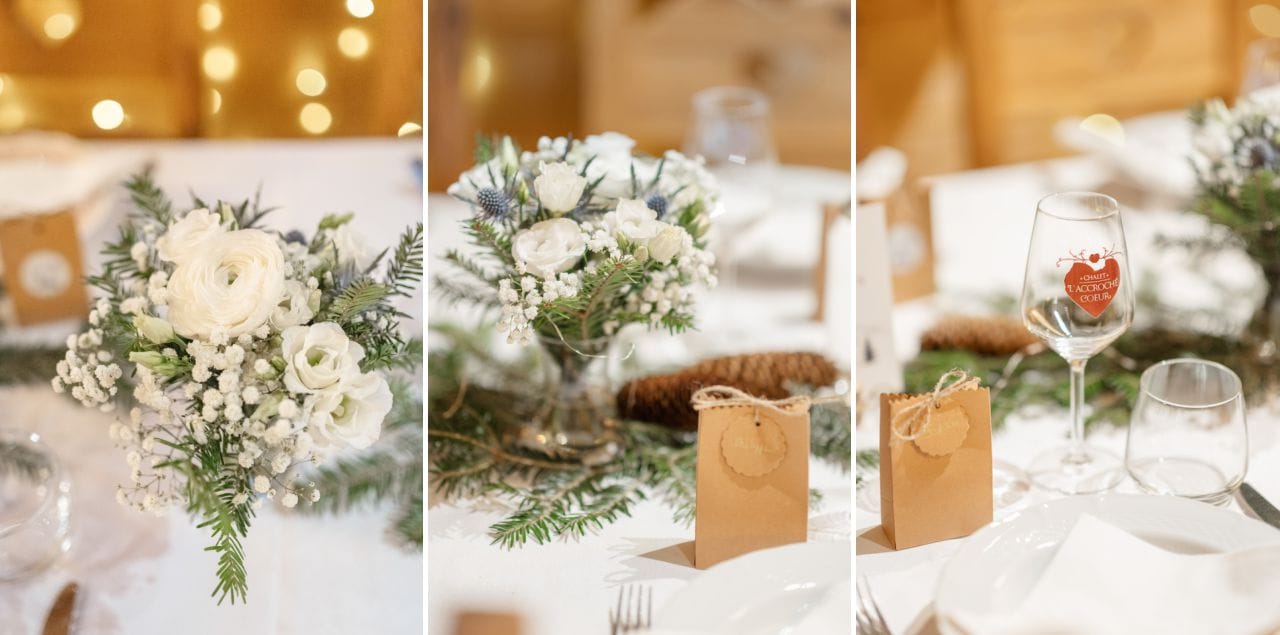 décoration table de mariage